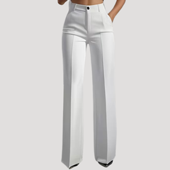 Women's Tailored Wide Leg Pants | Elegant High-Waist Trousers for Every Occasion 0