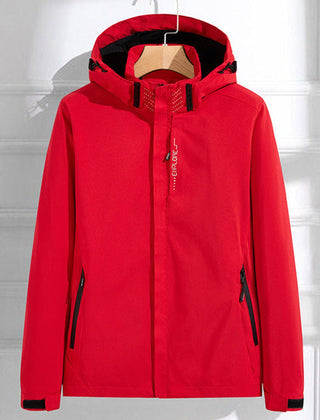 Women's Waterproof Rain Jacket | Stylish Adjustable-Fit Hooded Outerwear 1