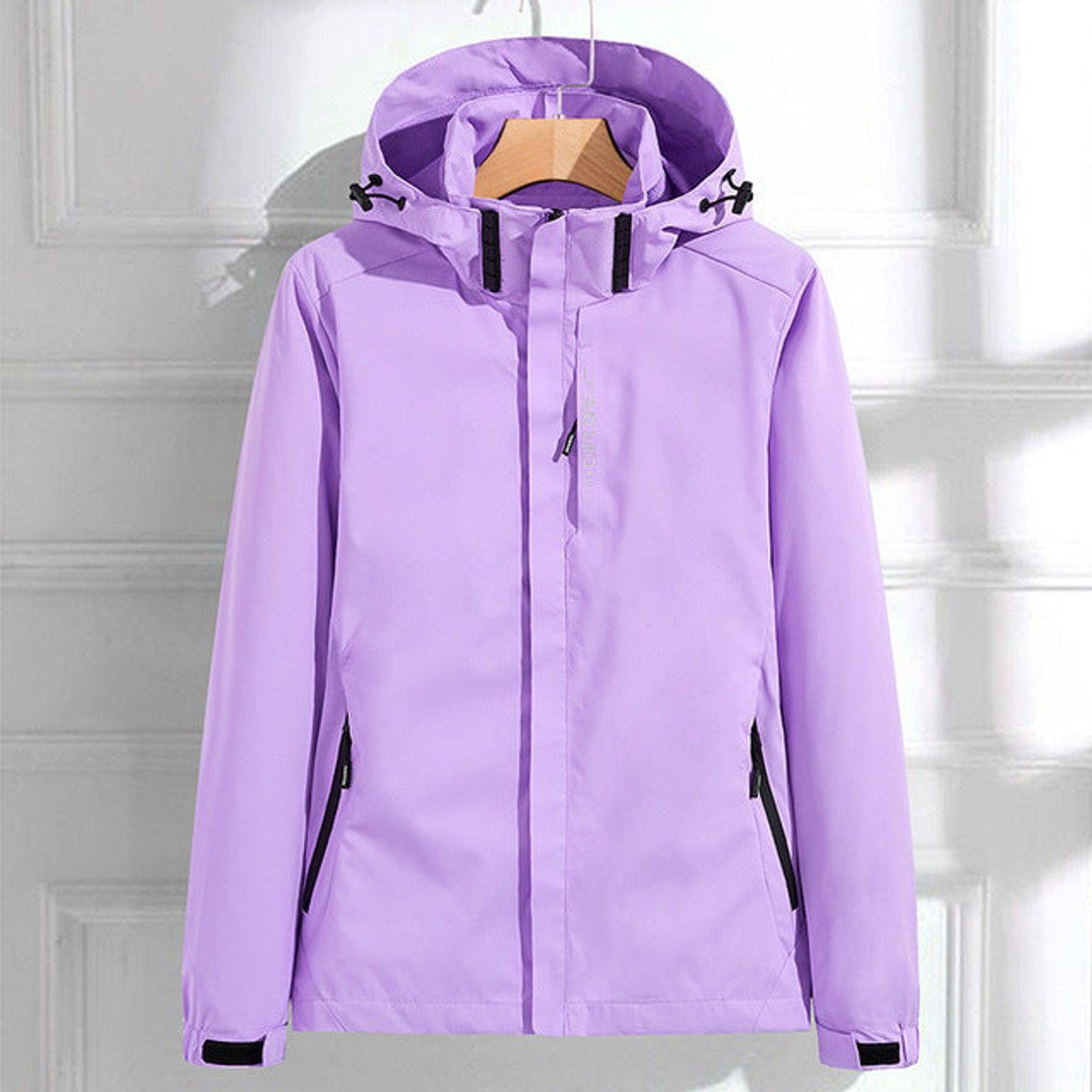 Women's Waterproof Rain Jacket | Stylish Adjustable-Fit Hooded Outerwear 2