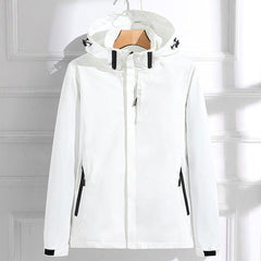 Women's Waterproof Rain Jacket | Stylish Adjustable-Fit Hooded Outerwear 3
