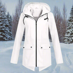 Women's Waterproof Rain Jacket | Stylish Adjustable Hooded Outerwear 13