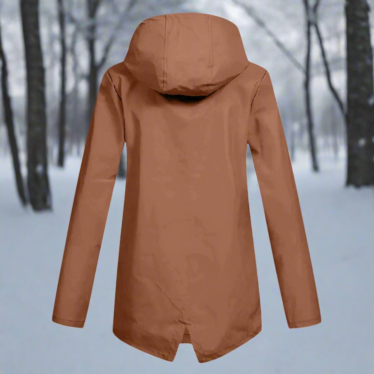 Women's Waterproof Rain Jacket | Stylish Adjustable Hooded Outerwear 6