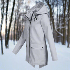 Women's Waterproof Rain Jacket | Stylish Adjustable Hooded Outerwear 7
