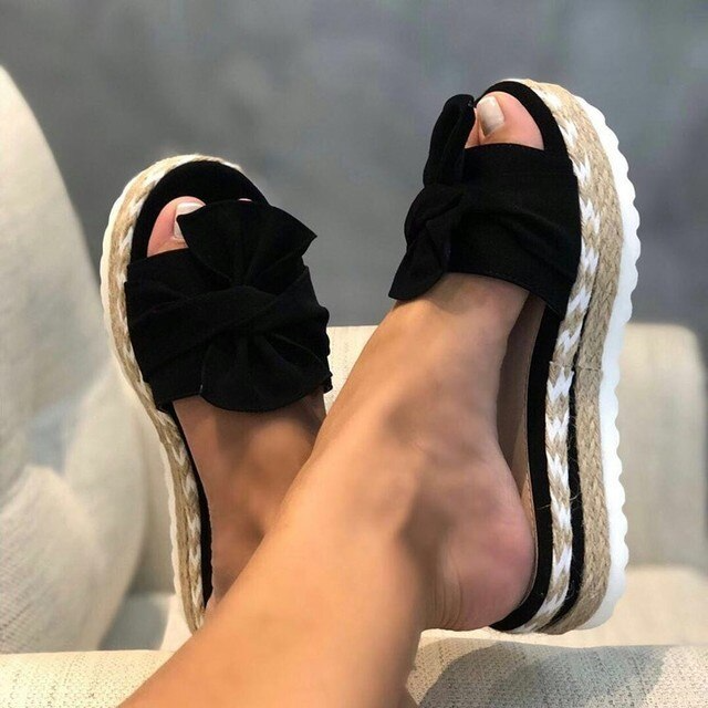 Women's Woven Wedge Sandals | Elegant Comfortable Footwear
