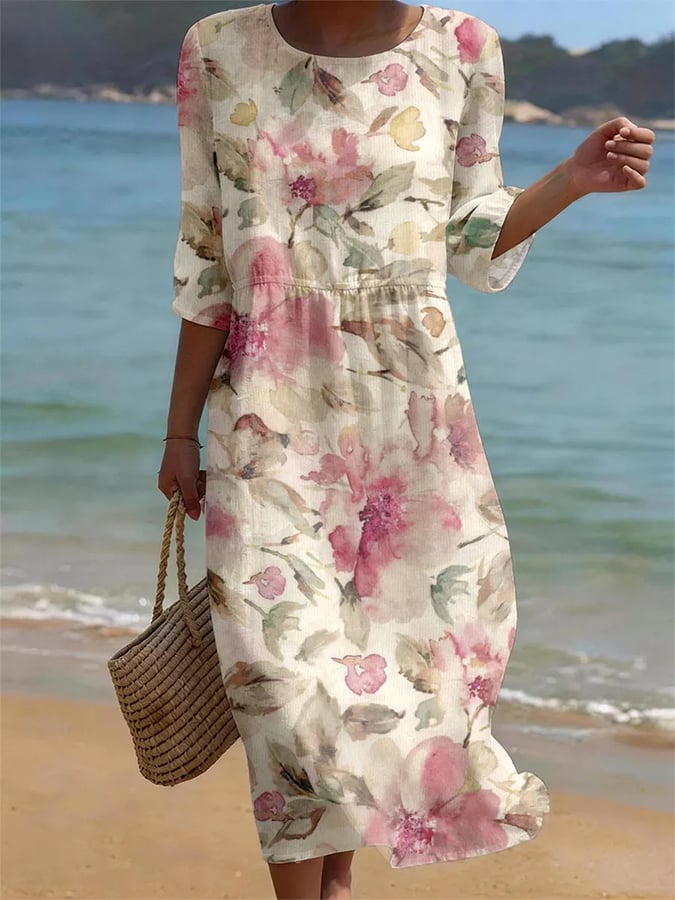 Women's Floral Maxi Dress
