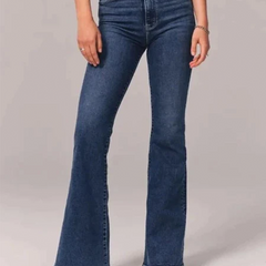 Zora | Women’s Flared High-Waisted Denim Jeans - Image 6