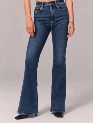 Zora | Women’s Flared High-Waisted Denim Jeans - Image 6