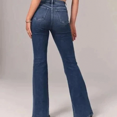 Zora | Women’s Flared High-Waisted Denim Jeans - Image 2