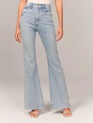 Zora | Women’s Flared High-Waisted Denim Jeans - Image 1