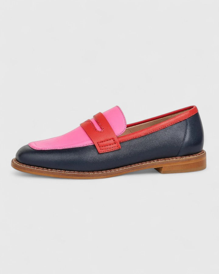 Women's Elegant Two Tone Loafers