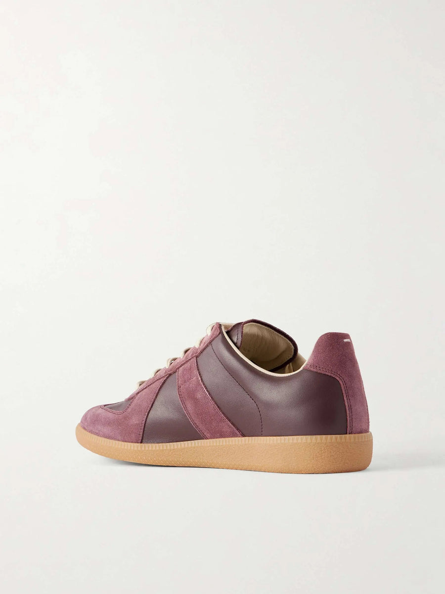 GATS | Leather & Suede Casual Sneakers With Gum Sole